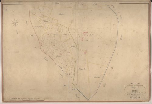 Plan napoléonien-A2 Laubès, Gontaud-de-Nogaret