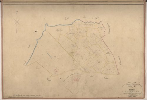 Plan napoléonien-C1 Peyrès, Gontaud-de-Nogaret