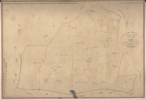 Plan napoléonien-C2 Peyrès, Gontaud-de-Nogaret