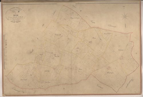 Plan napoléonien-D2 Frèche, Gontaud-de-Nogaret