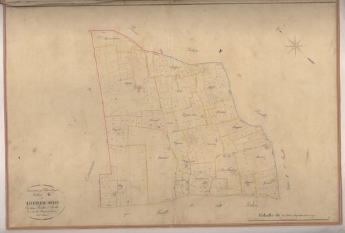 Plan napoléonien-G1 Bistauzac-ouest, Gontaud-de-Nogaret