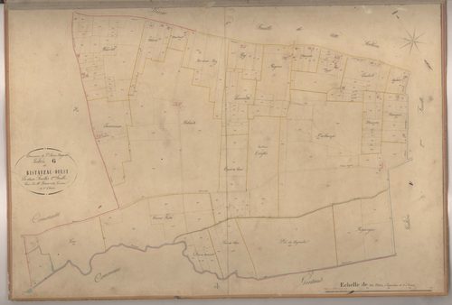 Plan napoléonien-G2 Bistauzac-ouest, Gontaud-de-Nogaret