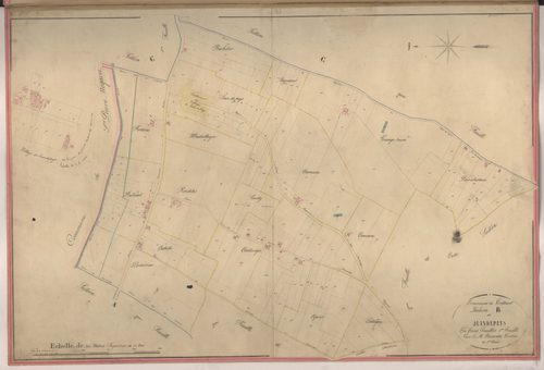 Plan napoléonien-B1 Jeandepeys, Gontaud-de-Nogaret