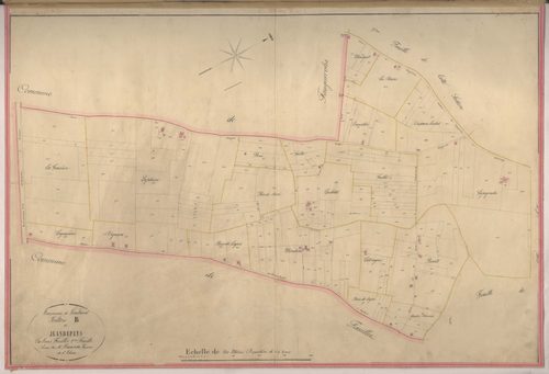 Plan napoléonien-B2 Jeandepeys, Gontaud-de-Nogaret