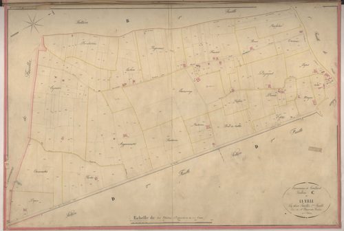 Plan napoléonien-C2 La Ville, Gontaud-de-Nogaret