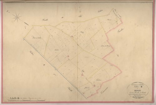 Plan napoléonien-D2 Bringot, Gontaud-de-Nogaret