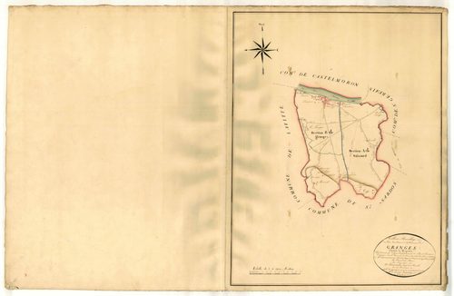 Plan napoléonien, atlas-TA, Granges-sur-Lot