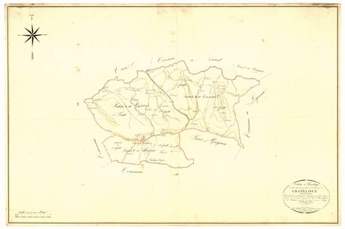 Plan napoléonien, atlas-TA, Grateloup-Saint-Gayrand