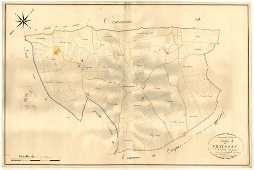 Plan napoléonien, atlas-A2 Grayssas, Grayssas