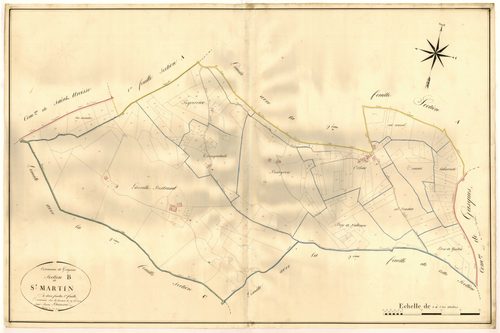 Plan napoléonien, atlas-B1 Saint-Martin, Grayssas