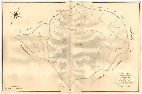 Plan napoléonien, atlas-B2 Saint-Martin, Grayssas