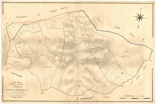 Plan napoléonien, atlas-C2 Fieux et Chammot, Grayssas
