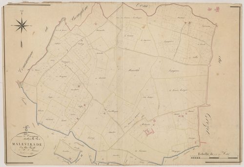 Plan napoléonien, atlas-C Malevirade, Grézet-Cavagnan