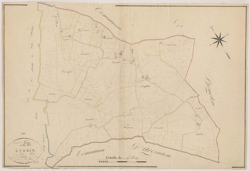 Plan napoléonien, atlas-B2 Guérin, Guérin