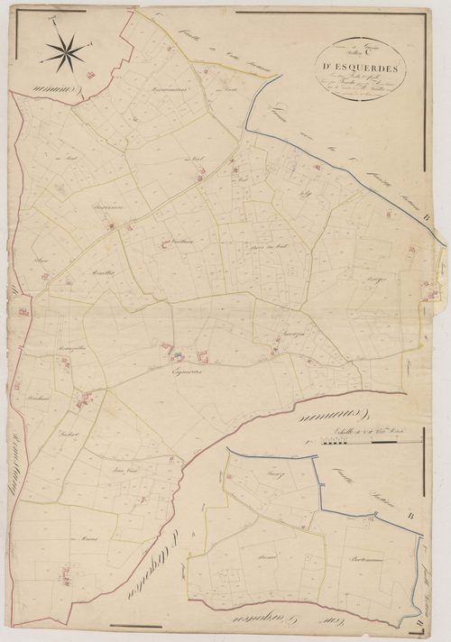 Plan napoléonien, atlas-C2 D’Esquerdes, Guérin