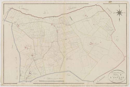 Plan primitif, atlas-B L’Eglise, Hautesvignes