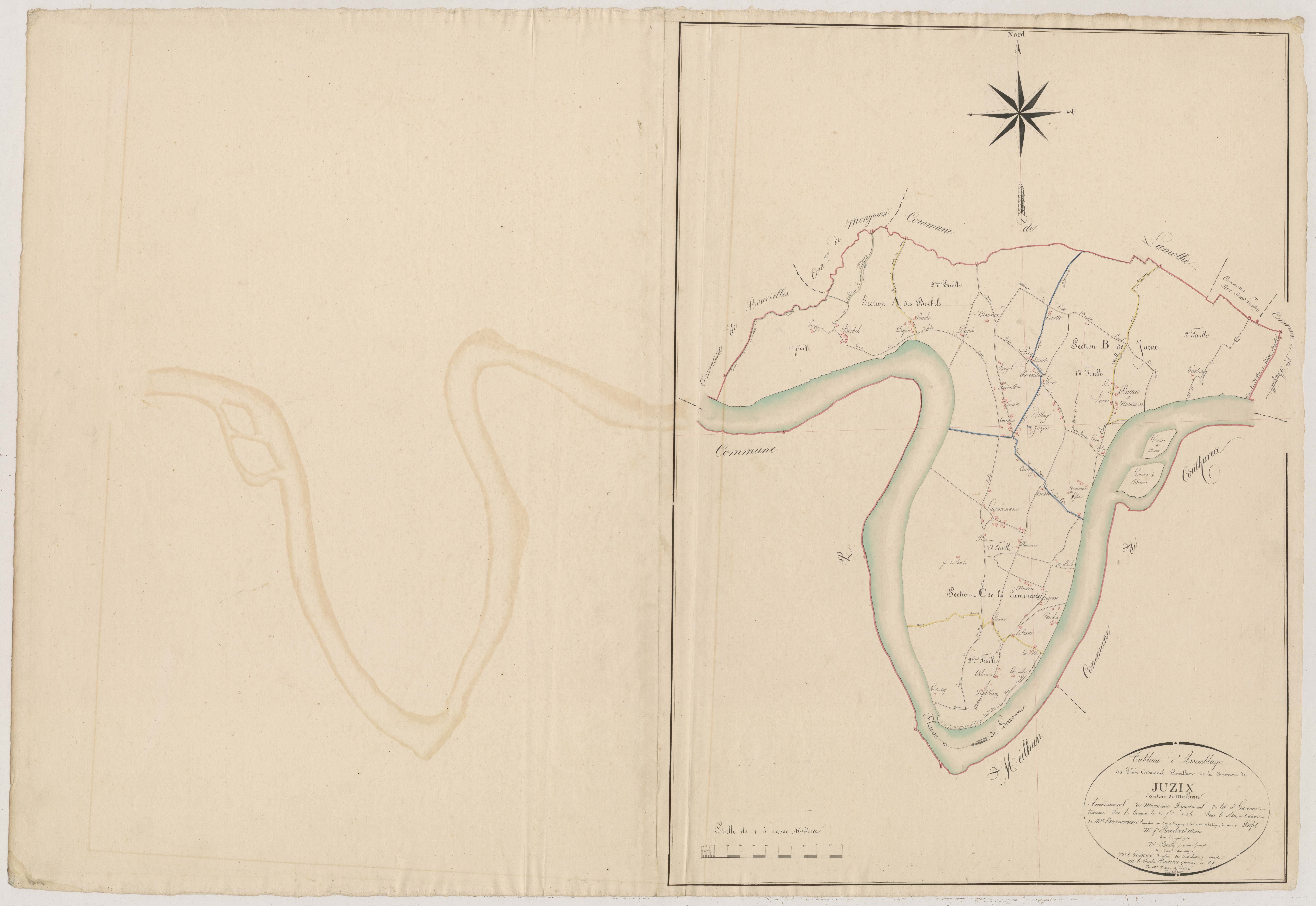 Plan napoléonien, atlas-TA, Jusix