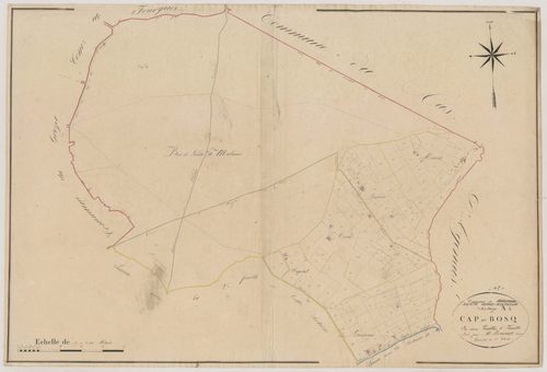Plan napoléonien, atlas-A1, Labastide-Castel-Amouroux