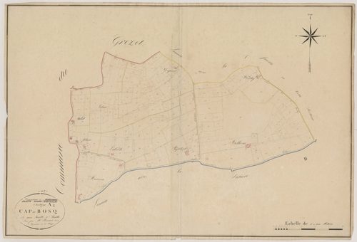 Plan napoléonien, atlas-A2, Labastide-Castel-Amouroux