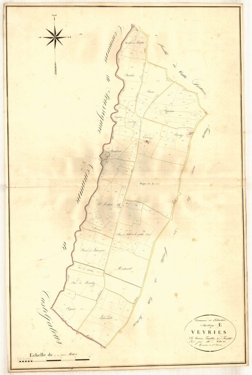 Plan napoléonien, atlas-F unique, Labastide-Castel-Amouroux