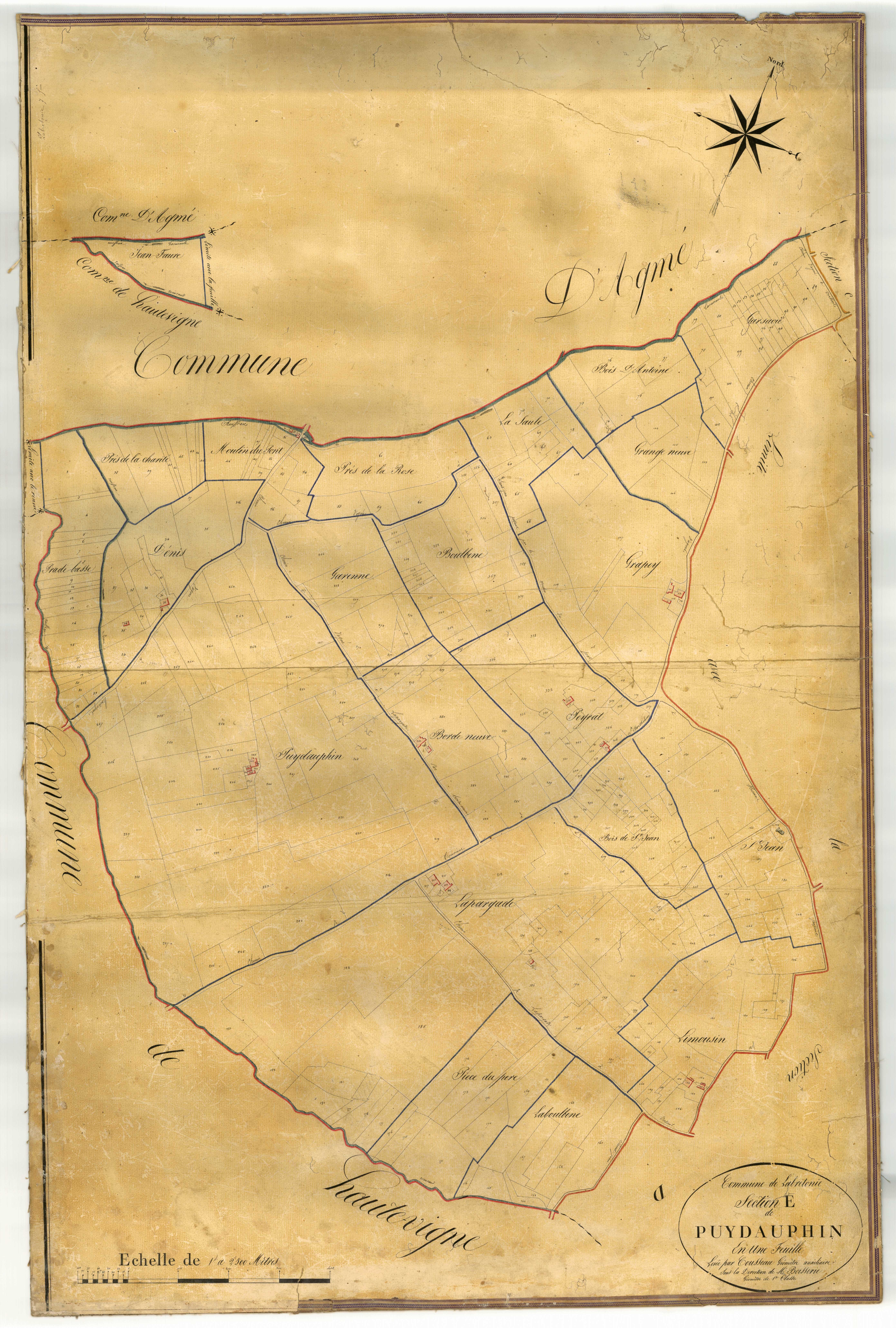 Plan napoléonien-E Puydauphin, Labretonie
