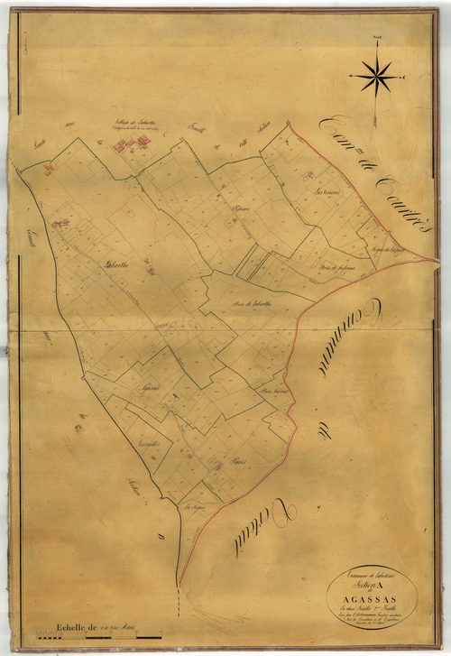 Plan napoléonien-A2 Agassas, Labretonie