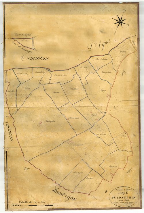 Plan napoléonien-E Puydauphin, Labretonie