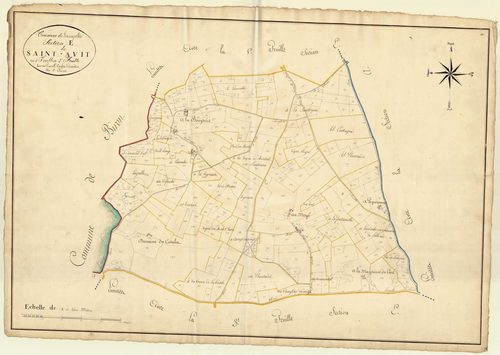 Plan napoléonien, atlas-E2 Saint-Avit, Lacapelle-Biron