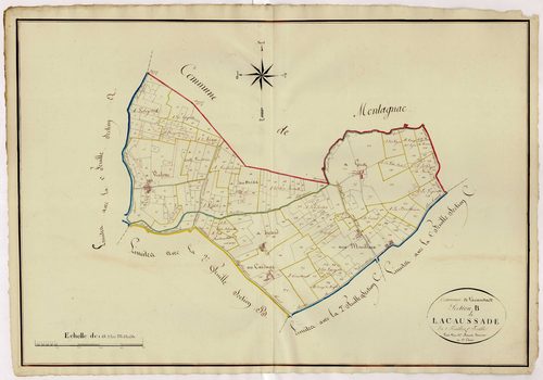 Plan napoléonien, atlas-B1 Lacaussade, Lacaussade