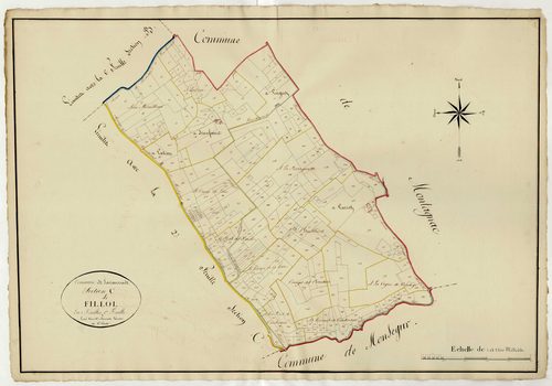 Plan napoléonien, atlas-C1 Fillol, Lacaussade