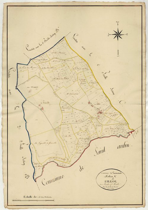 Plan napoléonien, atlas-C2 Fillol, Lacaussade