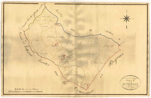 Plan napoléonien, atlas-C2 Quitimont, Lacépède