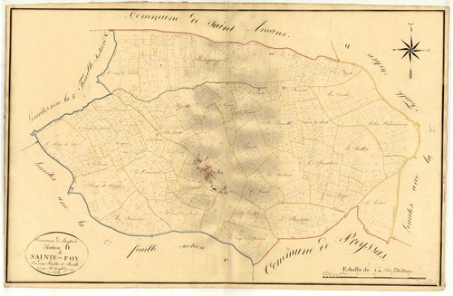 Plan napoléonien, atlas-D1 Sainte-Foy, Lacépède
