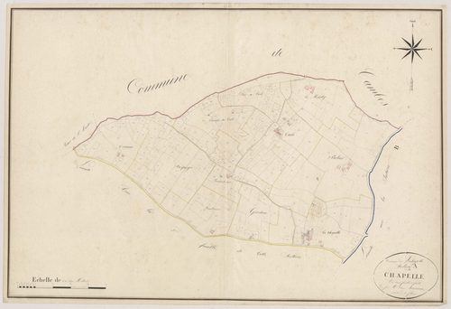 Plan napoléonien, atlas-A1 Lachapelle, Lachapelle