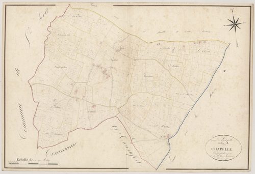 Plan napoléonien, atlas-A2 Lachapelle, Lachapelle