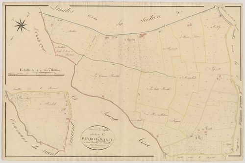 Plan napoléonien, atlas-C2 Peyrot-Marty et Roussel, Lafitte-sur-Lot