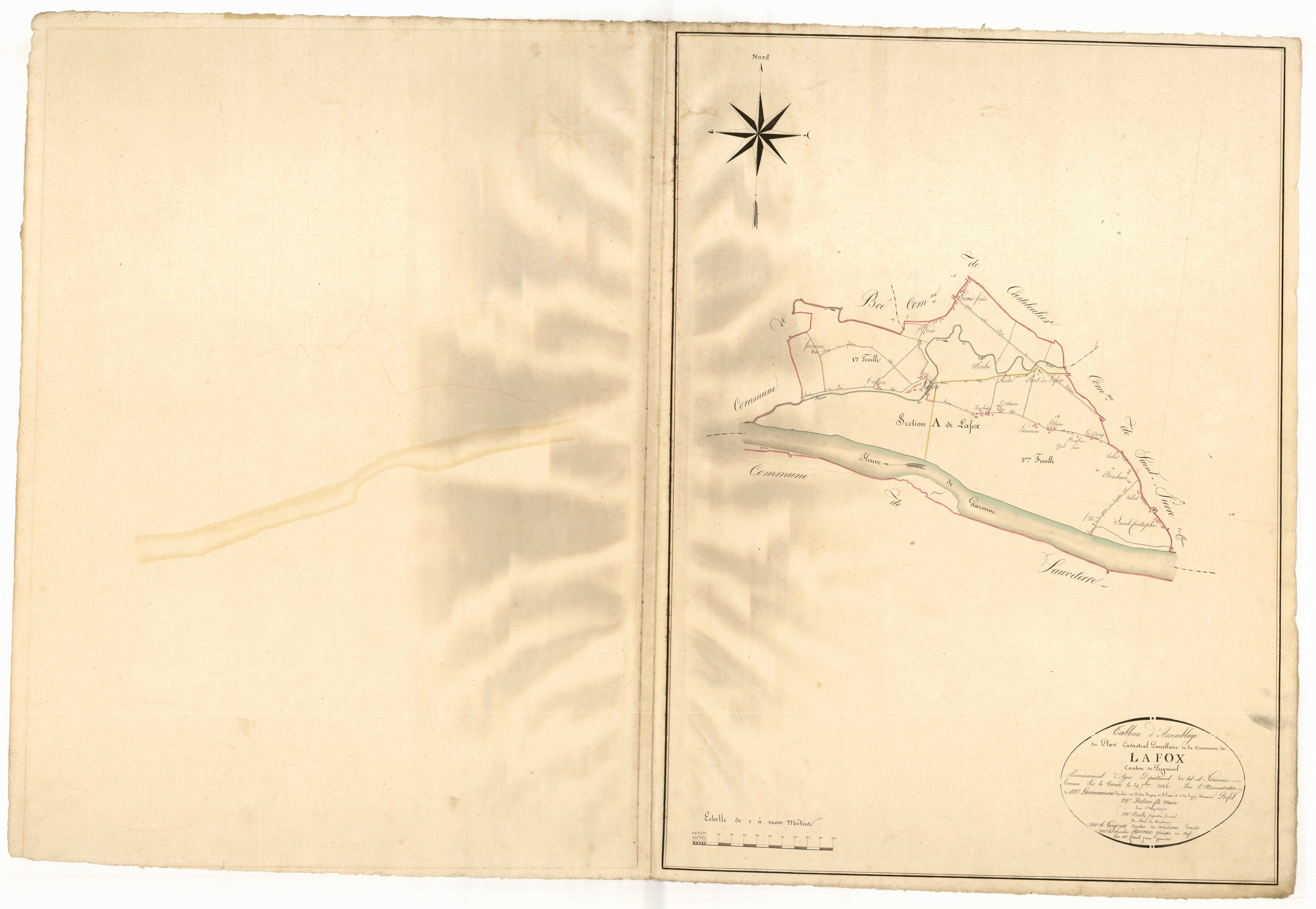 Plan napoléonien, atlas-TA, Lafox