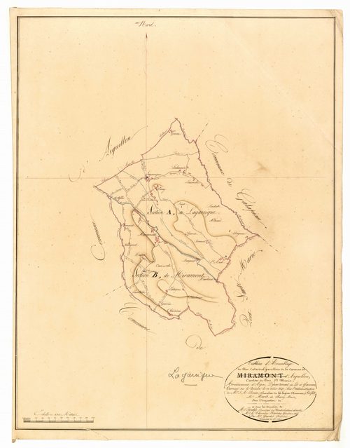 Plan napoléonien, atlas-TA, Lagarrigue