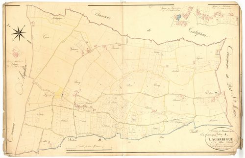 Plan napoléonien, atlas-A Lagarrigue, Lagarrigue