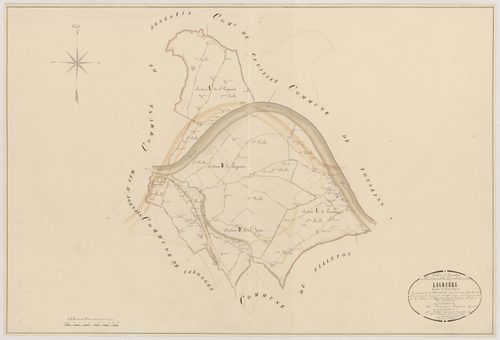 Plan napoléonien, atlas-TA, Lagruère