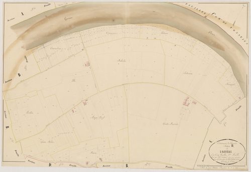Plan napoléonien, atlas-B1 Lagruère, Lagruère