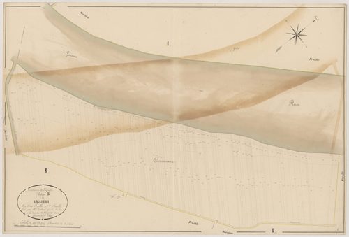 Plan napoléonien, atlas-B3 Lagruère, Lagruère