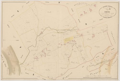 Plan napoléonien, atlas-B4 Lagruère, Lagruère