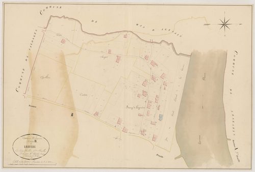 Plan napoléonien, atlas-B5 Lagruère, Lagruère
