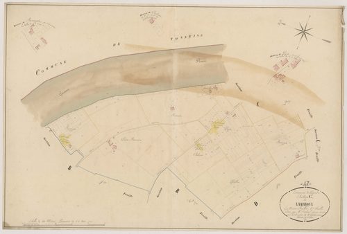 Plan napoléonien, atlas-C1 Lamarque, Lagruère