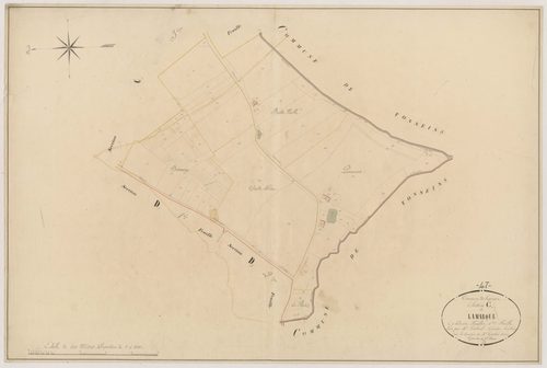 Plan napoléonien, atlas-C4 Lamarque, Lagruère