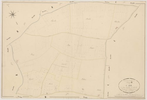 Plan napoléonien, atlas-D1 Saint-Juin, Lagruère