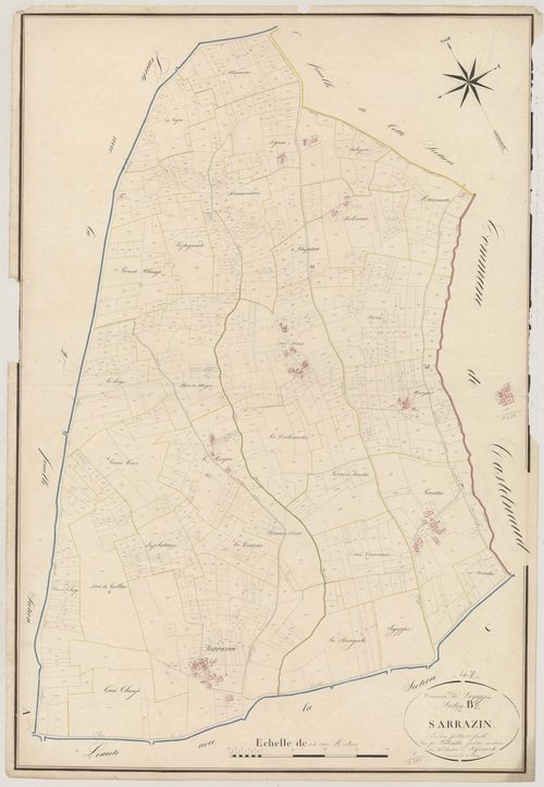 Plan napoléonien, atlas-B2 Sarrazin, Lagupie
