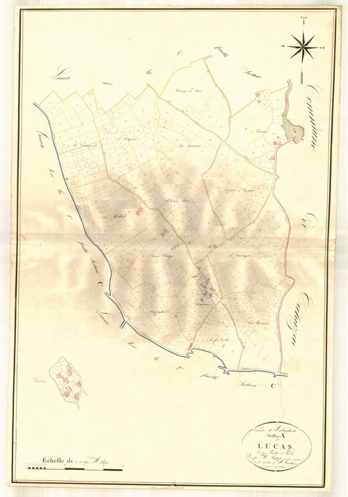 Plan napoléonien, atlas-A2 Lucas, Lalandusse