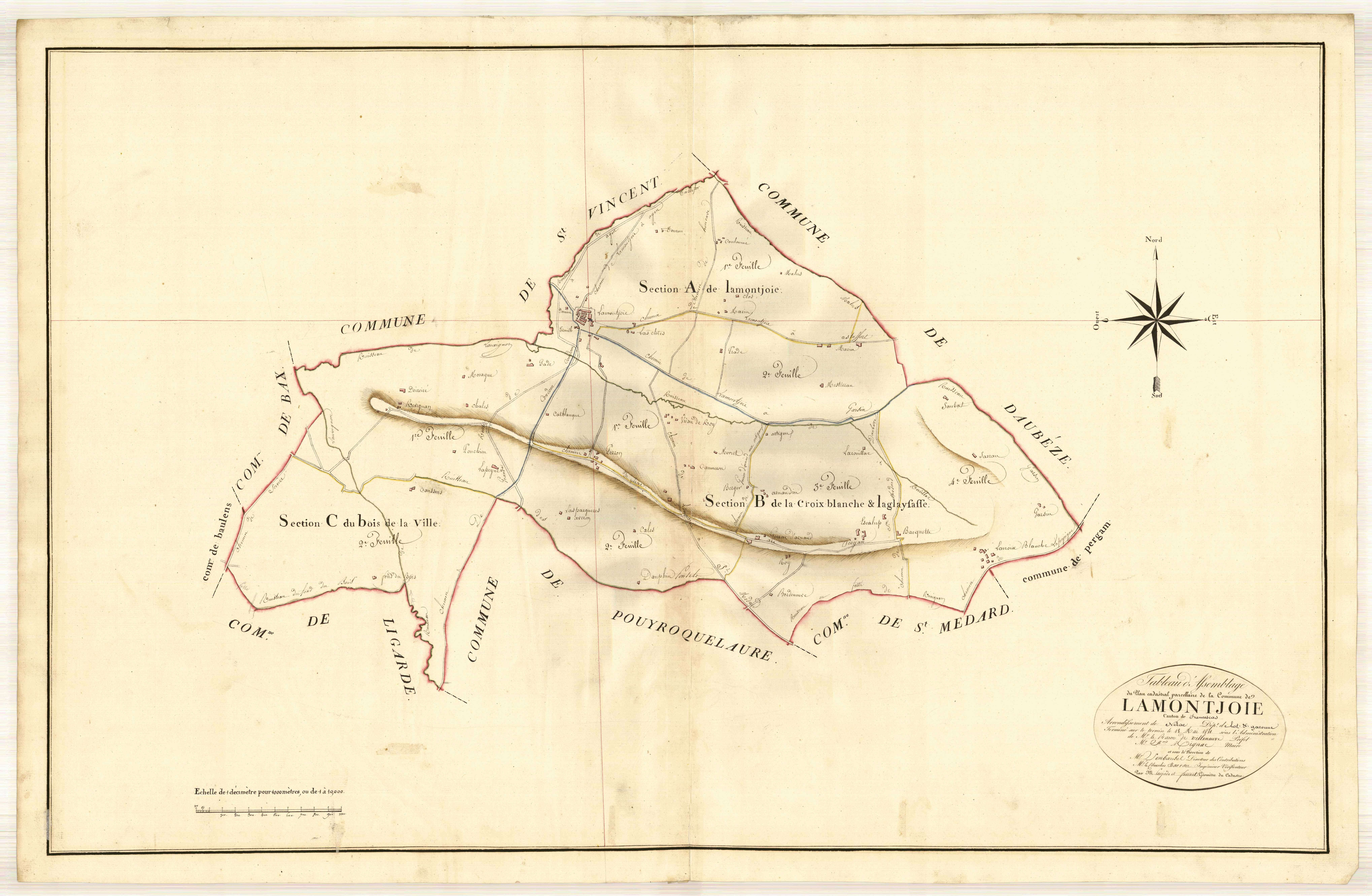 Plan primitif, atlas-TA, Lamontjoie